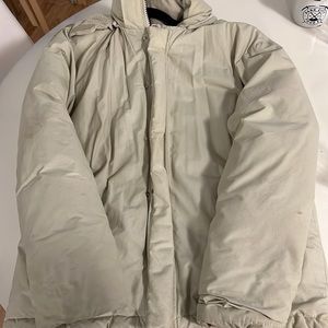 Aritzia TNA Breckinridge Jacket Cream
